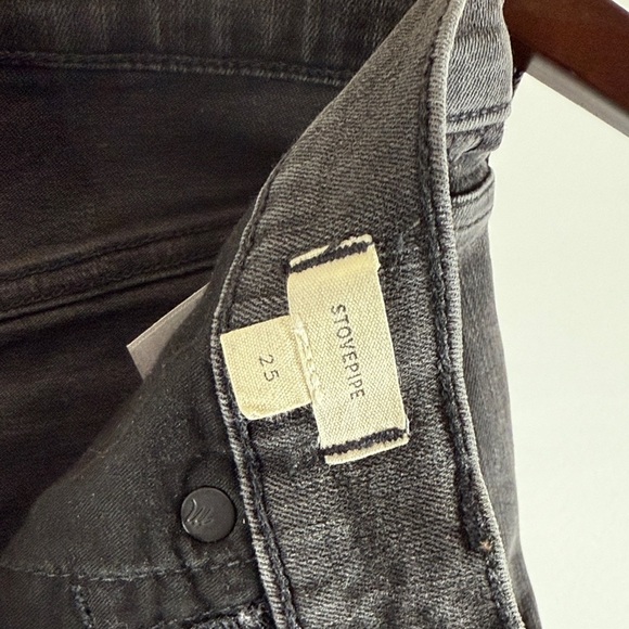 Madewell Women's Dark Gray Boot Cut Jeans Stovepipe size 25 - Picture 4 of 15